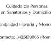 Cuidadora de adultos mayores-servicio de acompañamiento